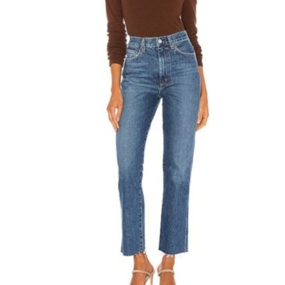 Agolde pinch waist high rise kick